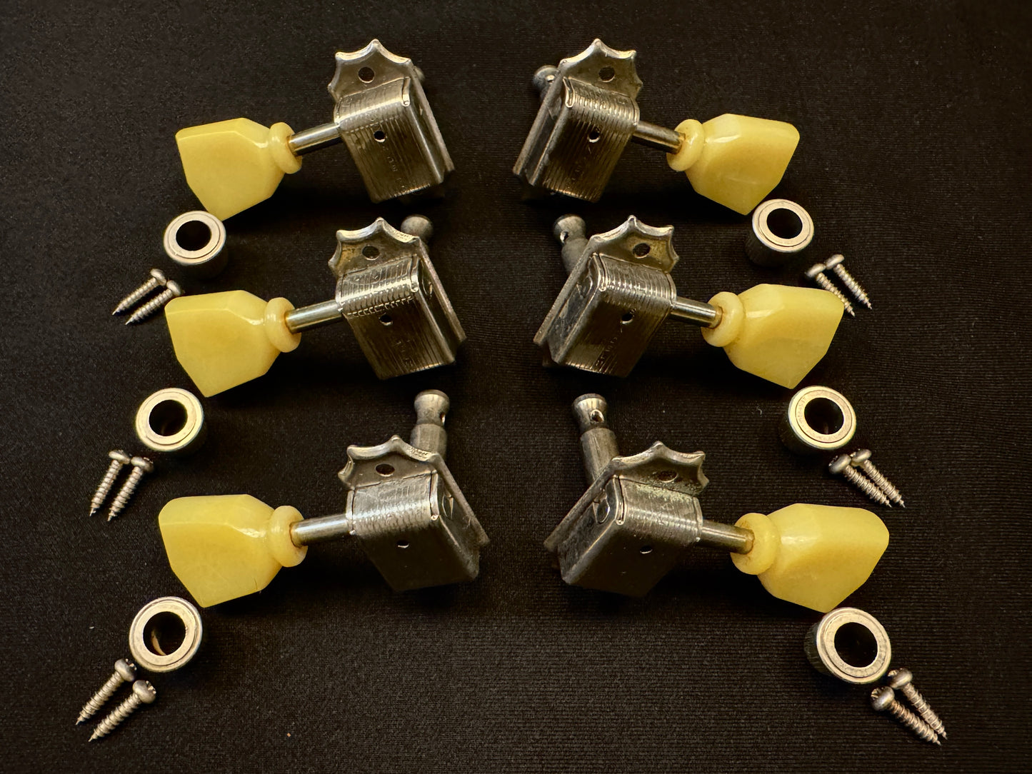 Gibson Kluson Aged Relic Nickel Single Line SD90SLN 3x3 Guitar Tuning Machines