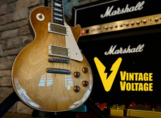 Gibson Les Paul Classic Honeyburst with R0 Reissue Vintage Makeover
