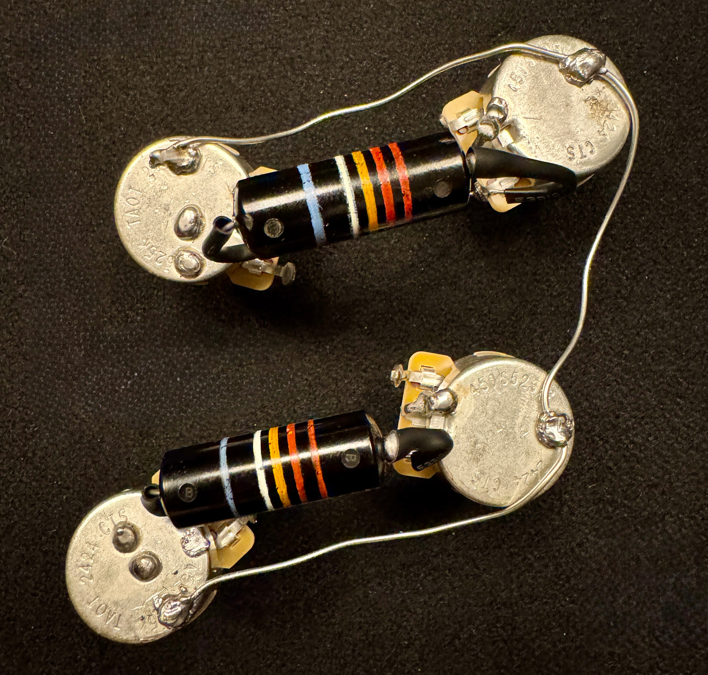 Gibson Les Paul Custom Reissue Wiring Harness R7 R8 R9 R0 Bumblebee .022