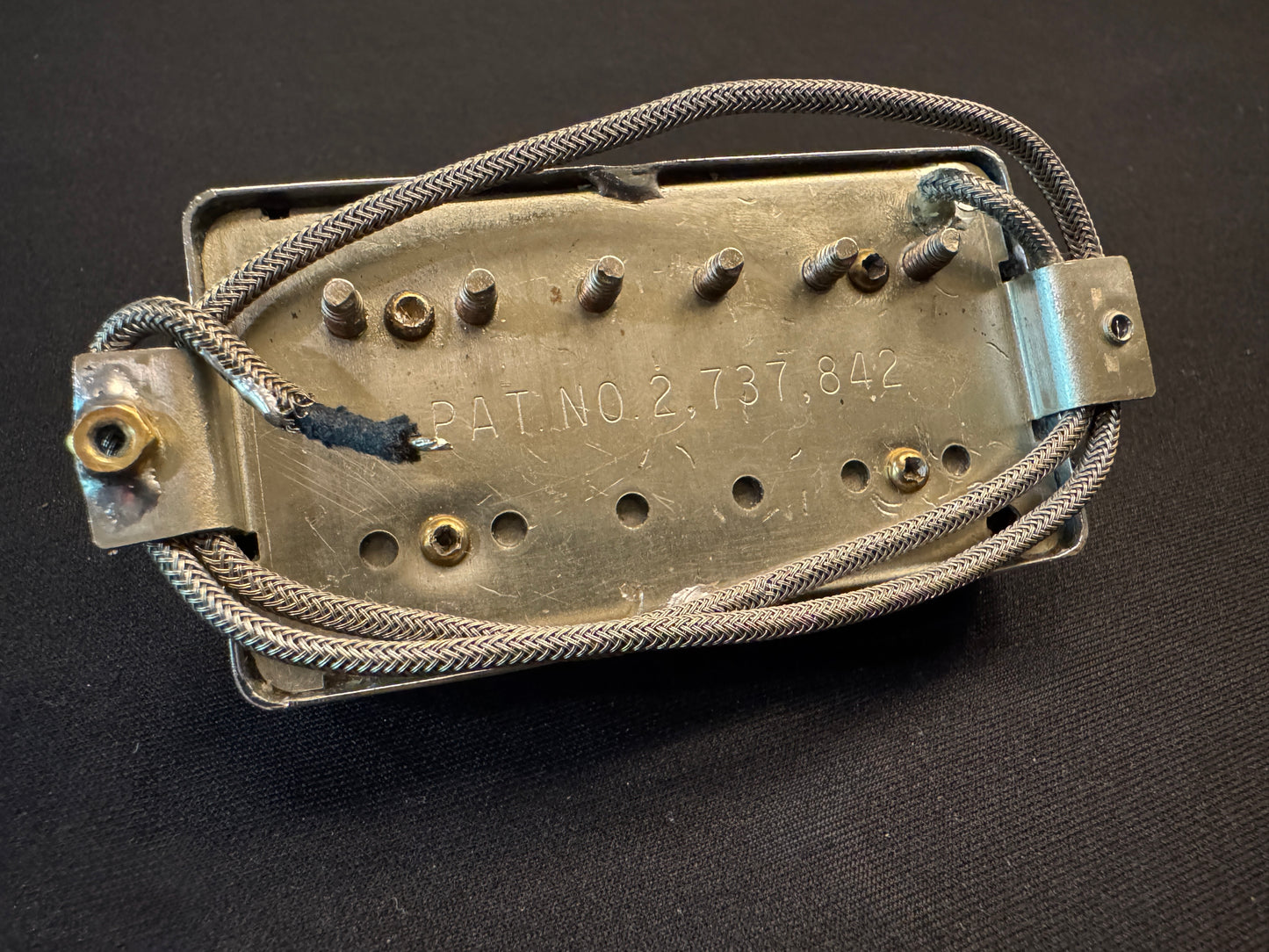 Gibson Tim Shaw Patent Number Humbucker Pickup from 1987 SG ‘62 Reissue